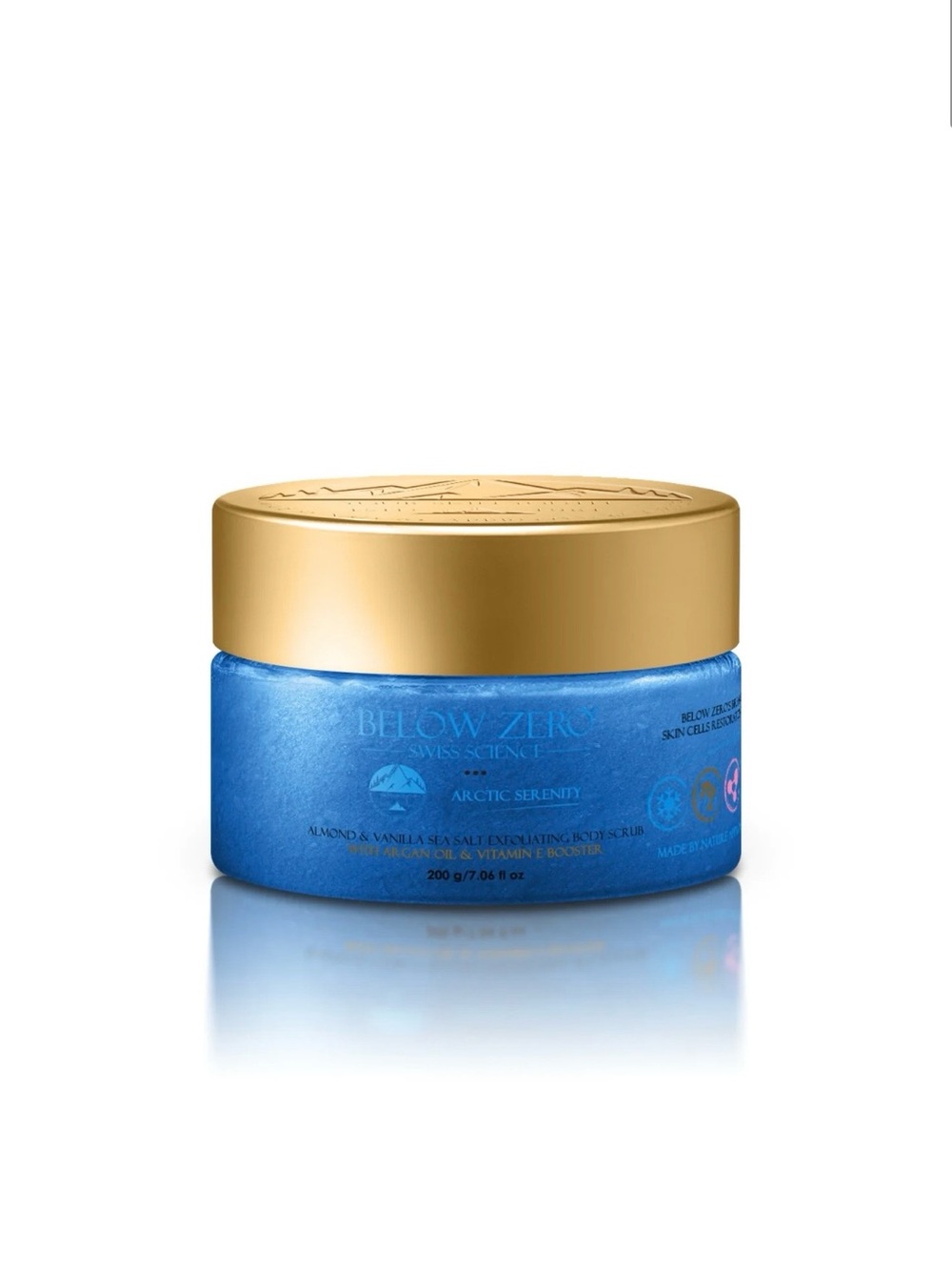 Sea Salt Exfoliating Body Scrub with Argan Oil & Vitamin E Booster